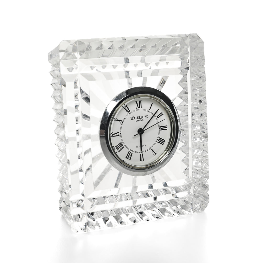 WATERFORD Crystal Desk Clock