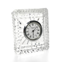 WATERFORD Crystal Desk Clock