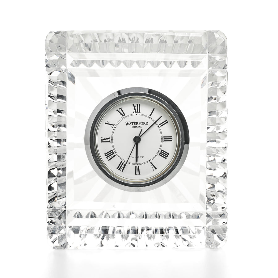 WATERFORD Crystal Desk Clock