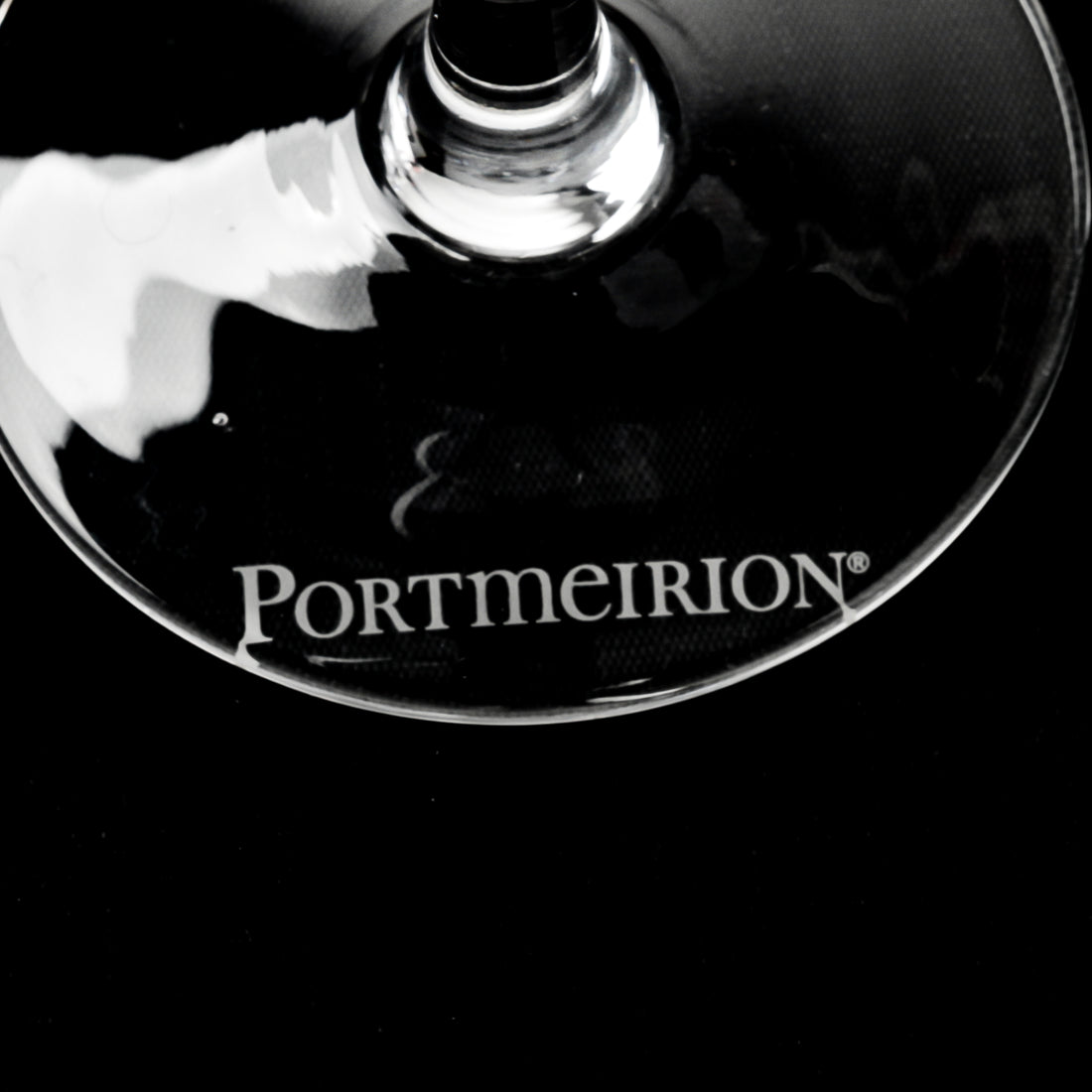 PORTMEIRION Botanic Garden Glass Champagne Flutes Set/4