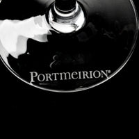 PORTMEIRION Botanic Garden Glass Champagne Flutes Set/4