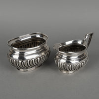 WALLACE Ornate Georgian Tilting Coffee & Tea Service 7Pcs