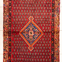 Hand Knotted Wool Mir Persian Runner            123"x40"