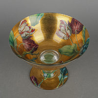 SCOTT POTTER Gilded Home Tulip Pedestal Bowl