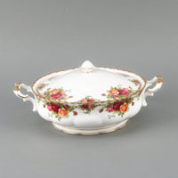 ROYAL ALBERT Old Country Roses Covered  Serving Bowl