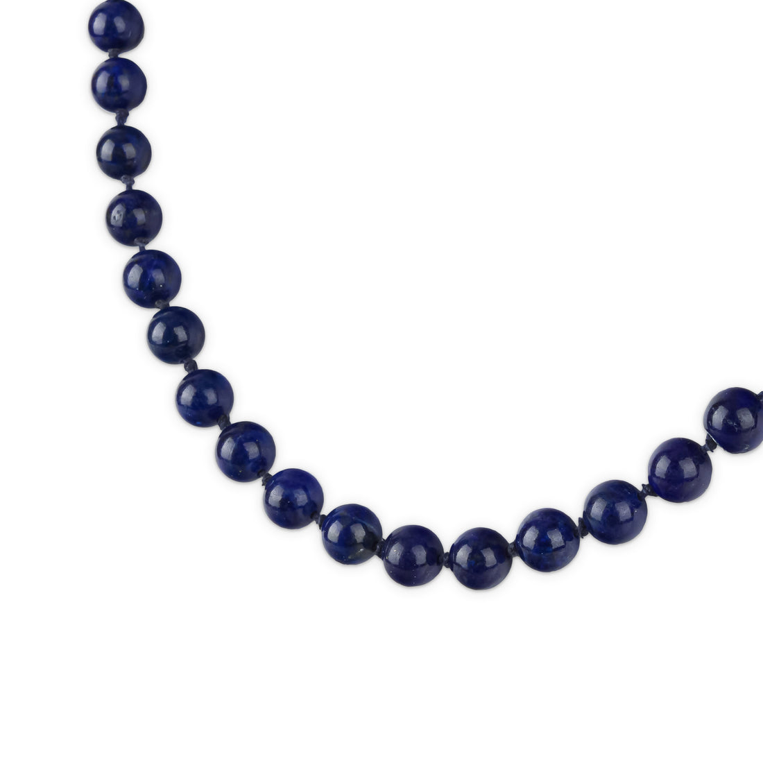 14K Lapis Lazuli Bead Necklace