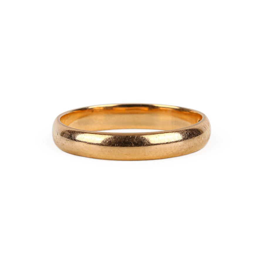 14K Yellow Gold Band