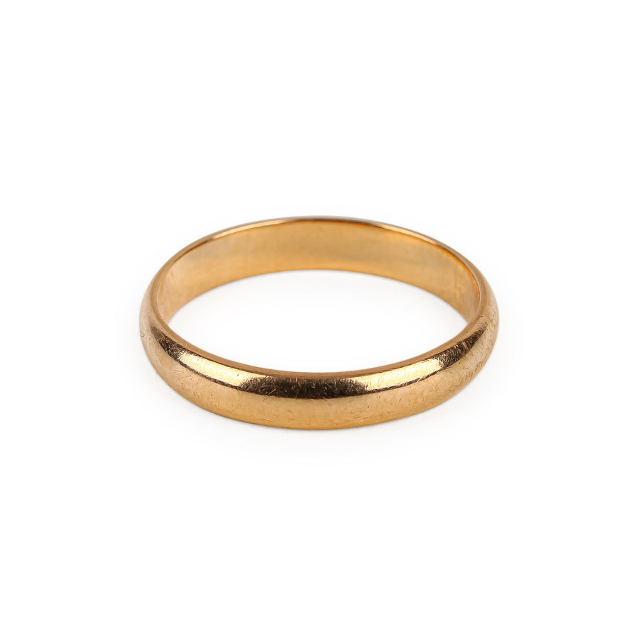 14K Yellow Gold Band