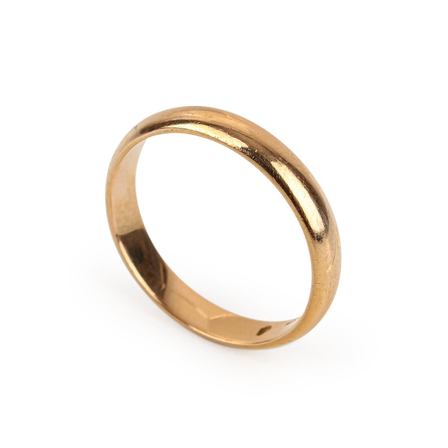 14K Yellow Gold Band