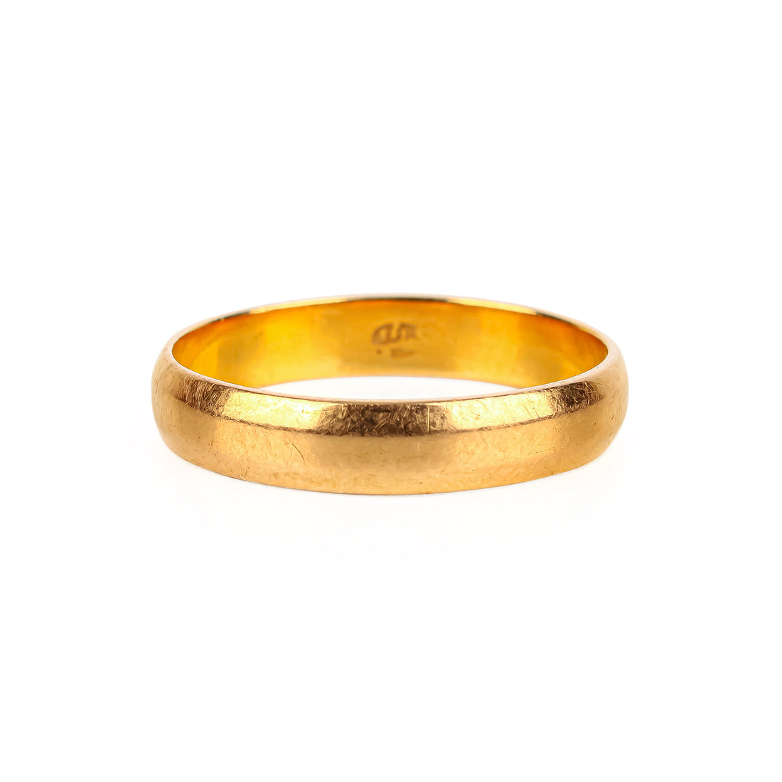 14K Yellow Gold Band Ring