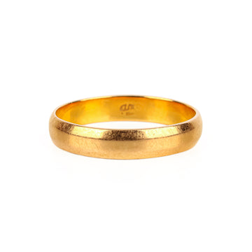14K Yellow Gold Band Ring