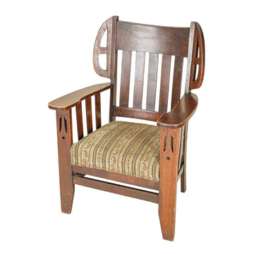 Vintage Mission Oak Arm Chair