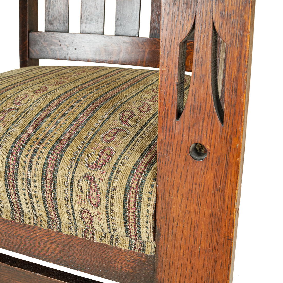 Vintage Mission Oak Arm Chair