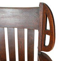 Vintage Mission Oak Arm Chair