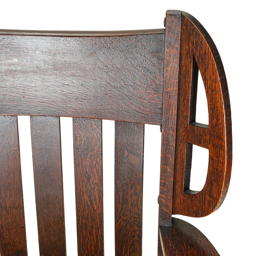 Vintage Mission Oak Arm Chair