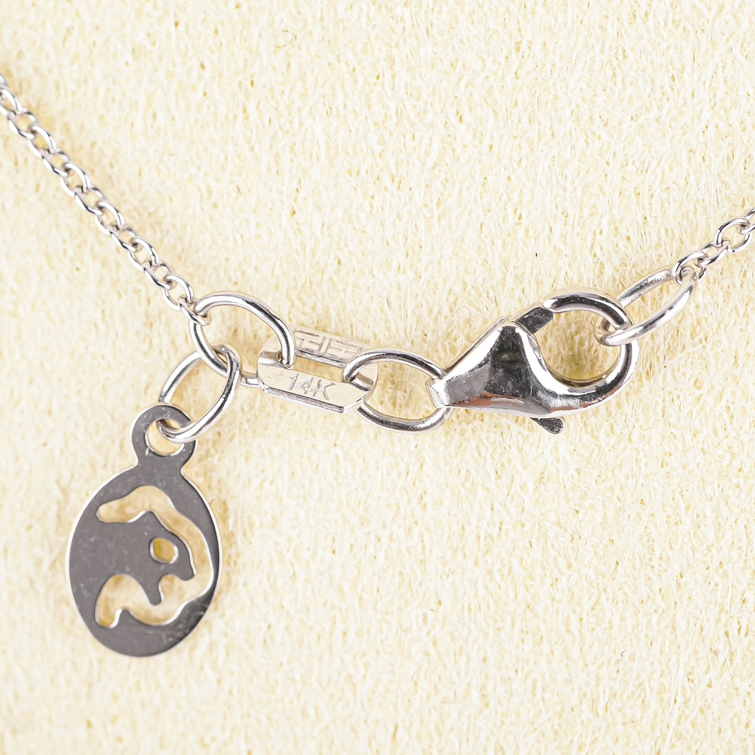 EFFY 14K White Gold Marquise Sapphire Diamond Pendant Necklace