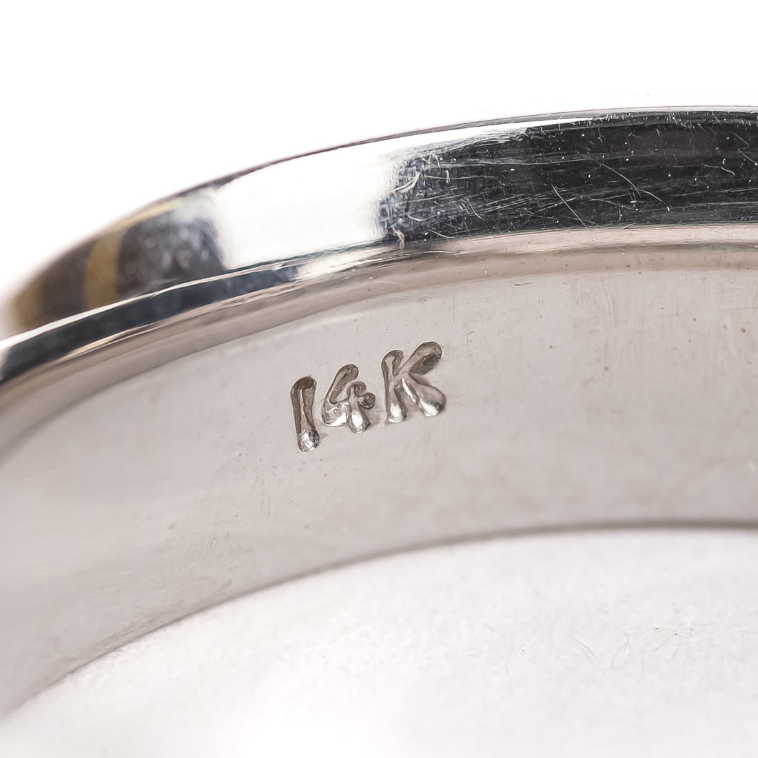 EFFY 14K White Gold Channel Set Diamond Band Ring