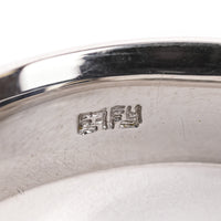 EFFY 14K White Gold Channel Set Diamond Band Ring
