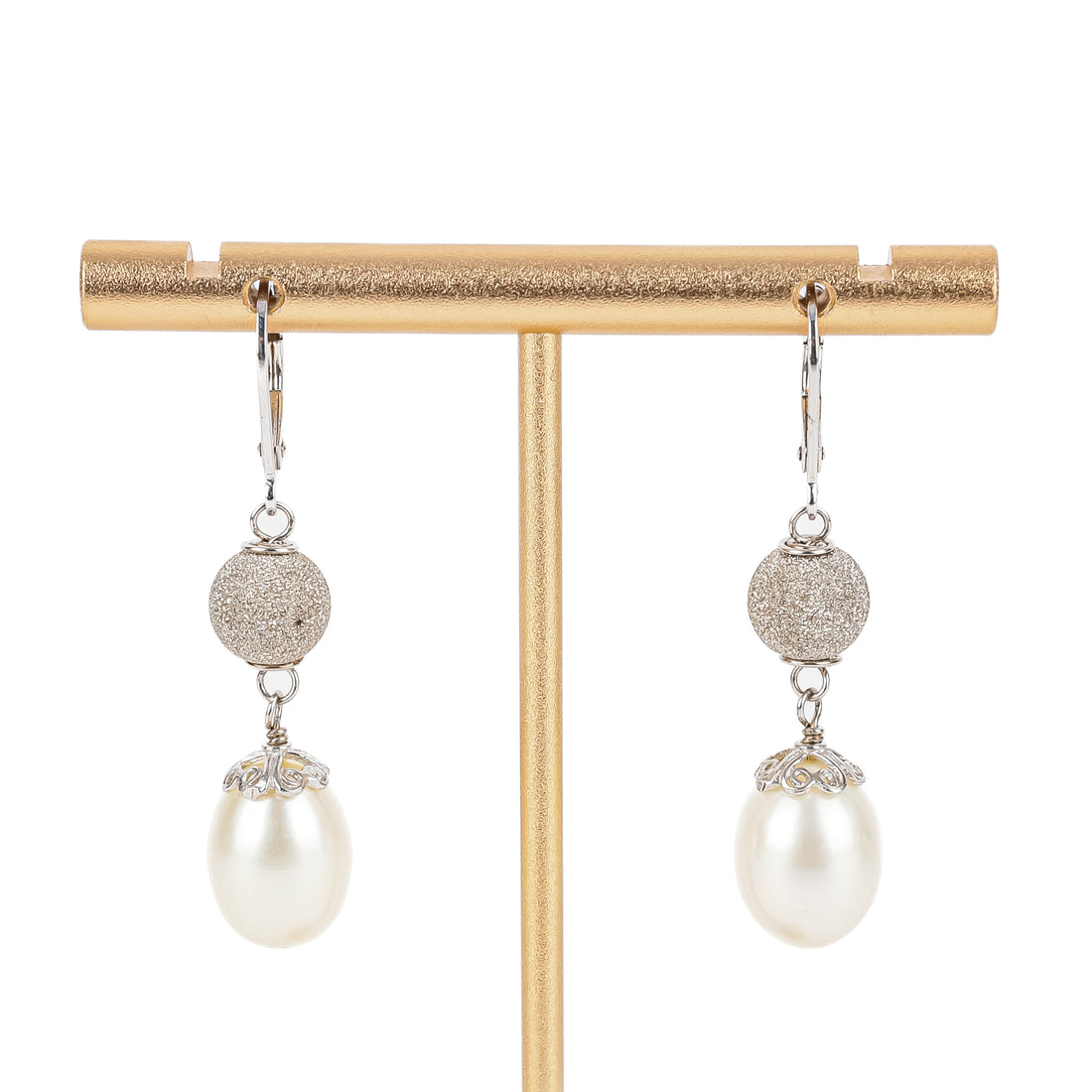 EFFY Sterling Silver & Pearl Drop Earrings
