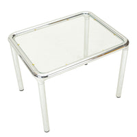Etienne Femigier Style Chrome Tubular End Table