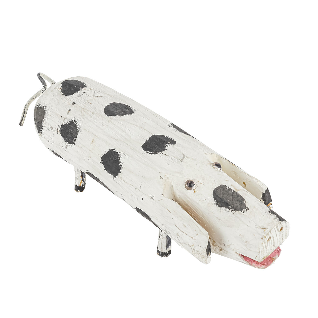 Peter Rafuse (Canadian 1949) Folk Art Spotted Pig