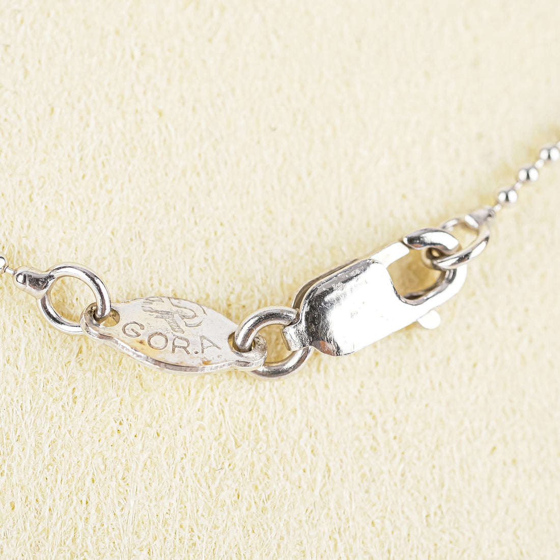 18K & 14K White Gold Black White Diamond Heart Pendant Necklace