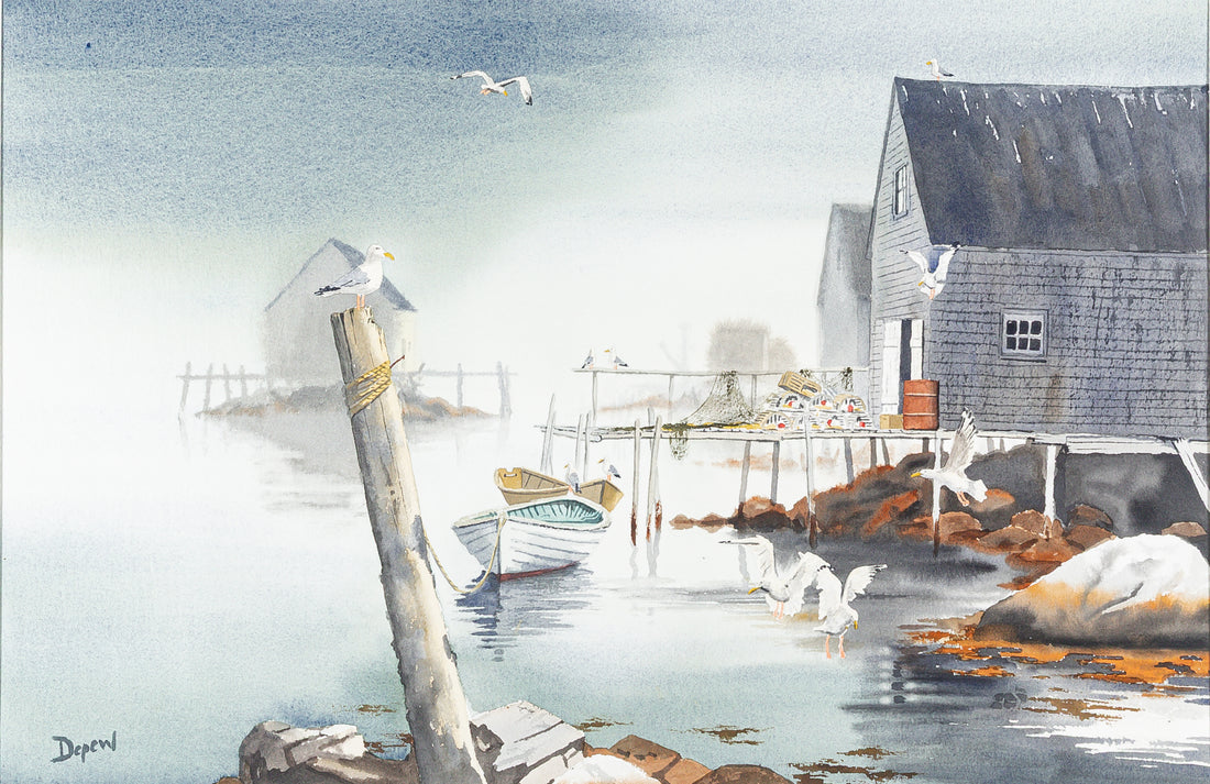 Neil Depew (Canadian 1954)       Peggy's Cove