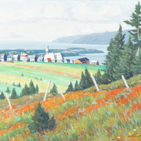 Martin Gagnon (Canadian 1931-2003) "Ete les Eboulements"