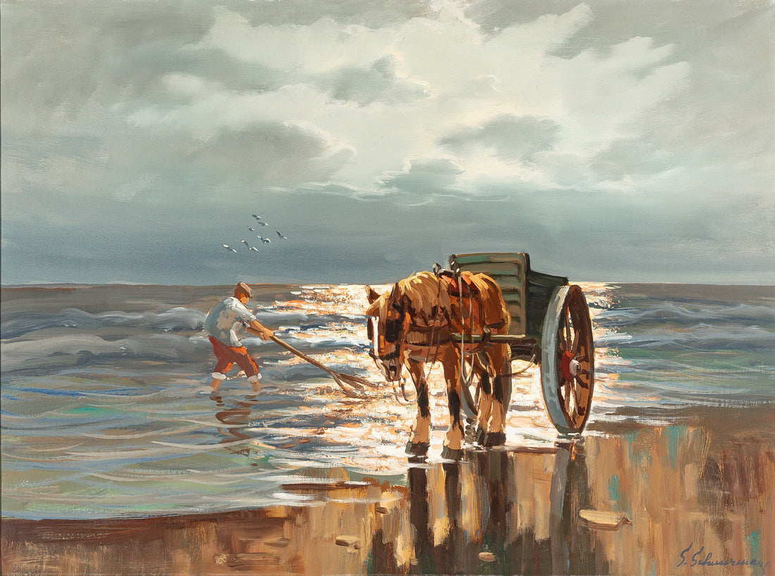 Simon Shuurmans (Dutch 1916)       Kelp Gatherer