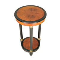 Shaw Pezzo Empire Style Round End Table