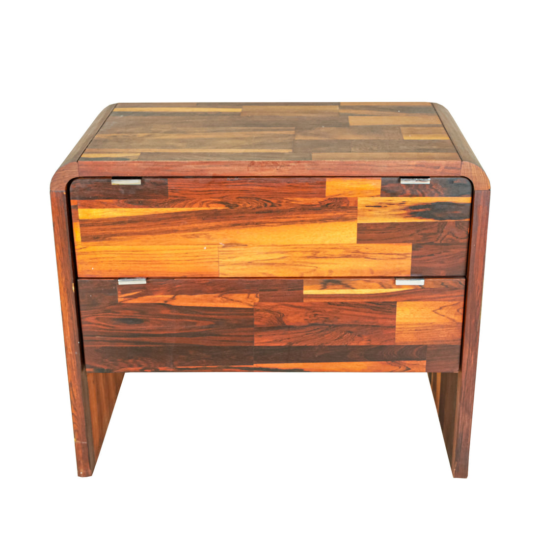 Vintage MCM Style Rosewood End Table