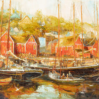 Joseph Purcell (Canadian 1927-2015) "Catching The Last Cod"
