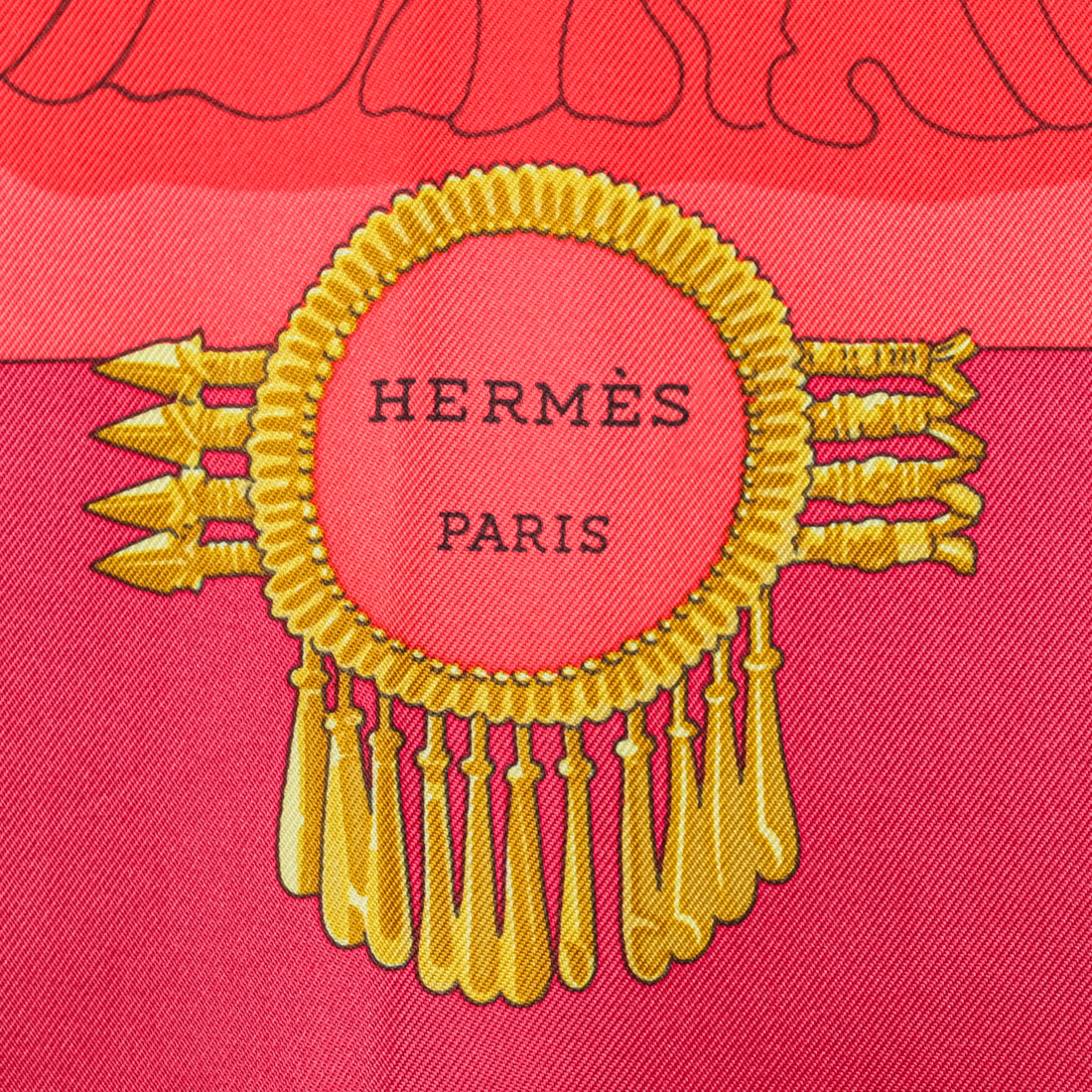 HERMES 1st Edition "Mexique" 90cm Silk Scarf