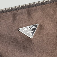 PRADA Satin Ebano Make up Pouch
