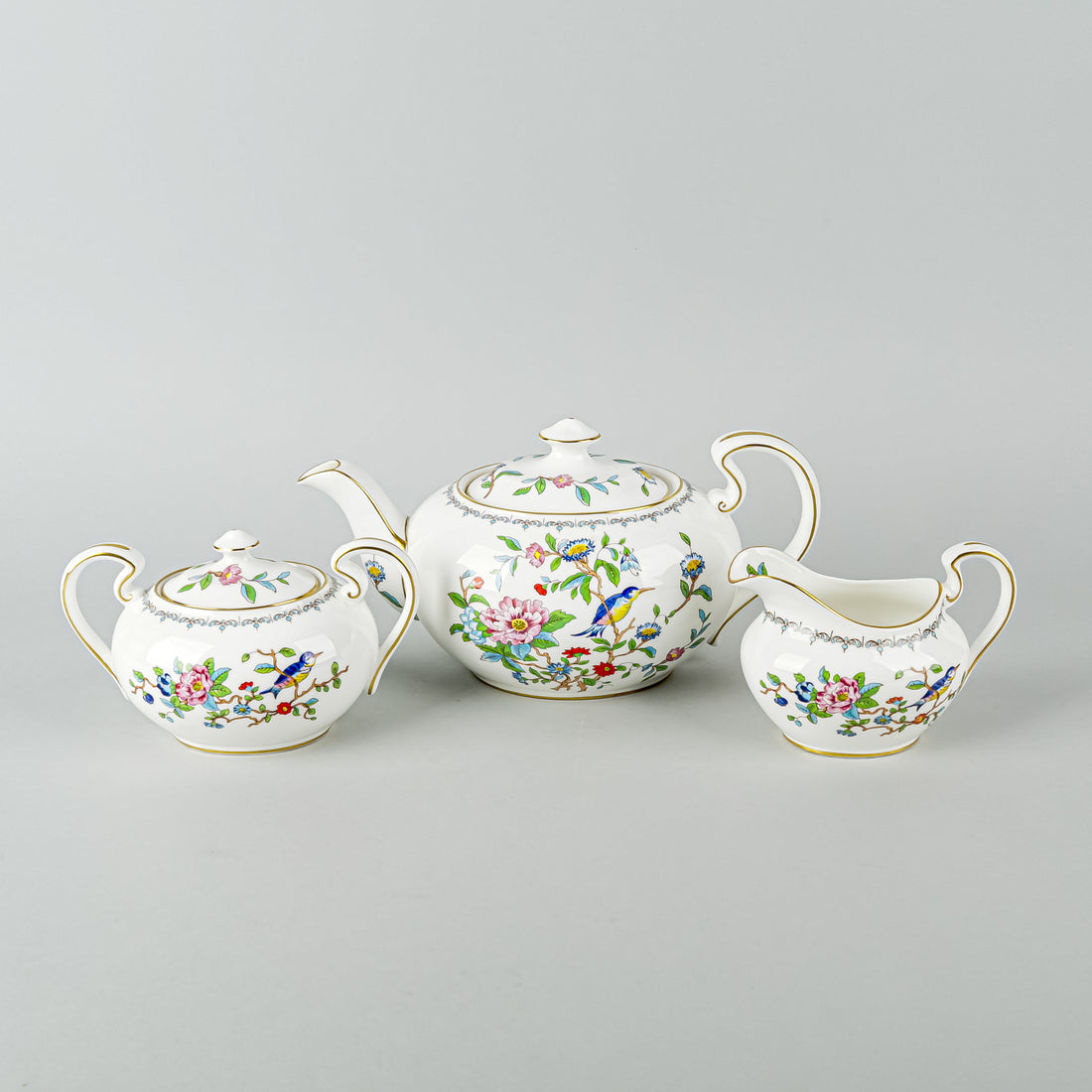 AYNSLEY Pembroke Tea Service          5Pcs