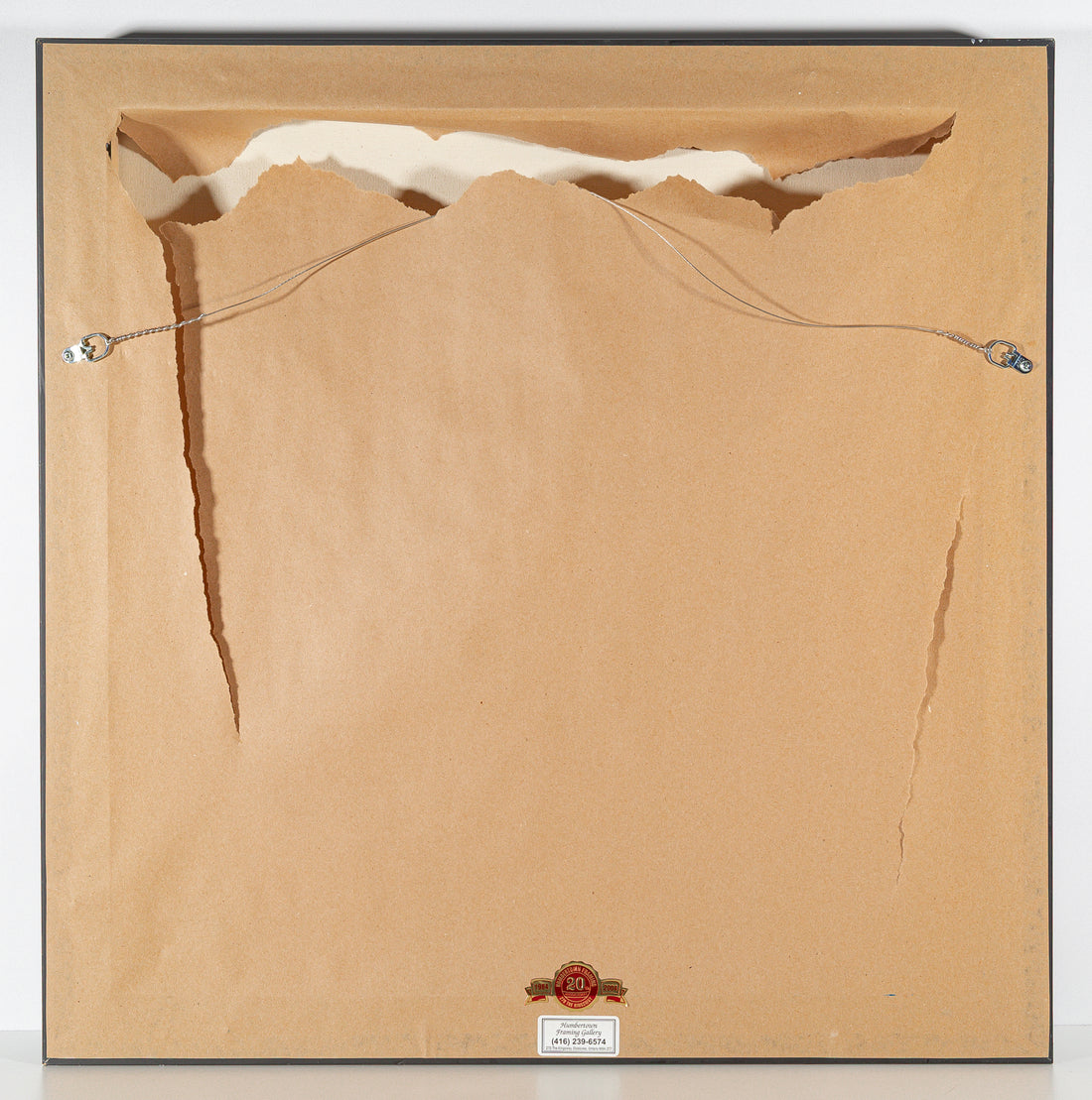 Rez Raven (Persian 1962) Abstract-Mixesd Media On Canvas