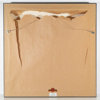 Rez Raven (Persian 1962) Abstract-Mixesd Media On Canvas