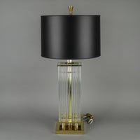 Gaetano Sciolari Style Rod Lamp With Shade