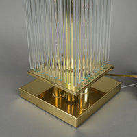 Gaetano Sciolari Style Rod Lamp With Shade