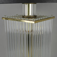 Gaetano Sciolari Style Rod Lamp With Shade