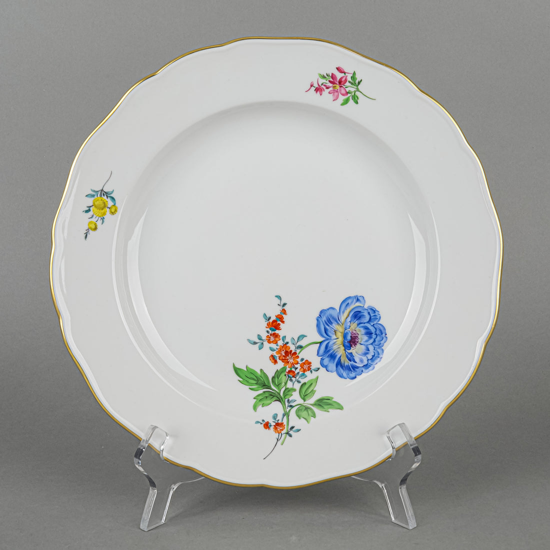 MEISSEN Floral Dinner Plate