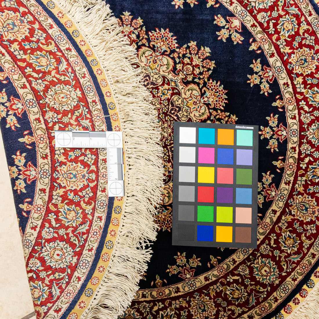 Silk Blend Rug - Round