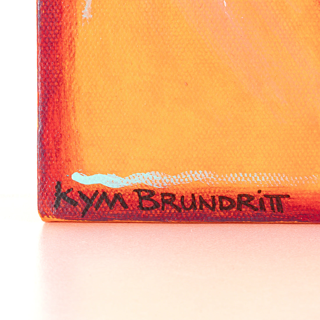 Kym Brundritt (Canadian 20thC) - Face