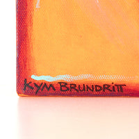 Kym Brundritt (Canadian 20thC) - Face