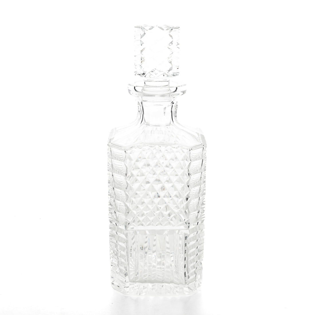 WATERFORD Cut Crystal Spirits Decanter & Stopper
