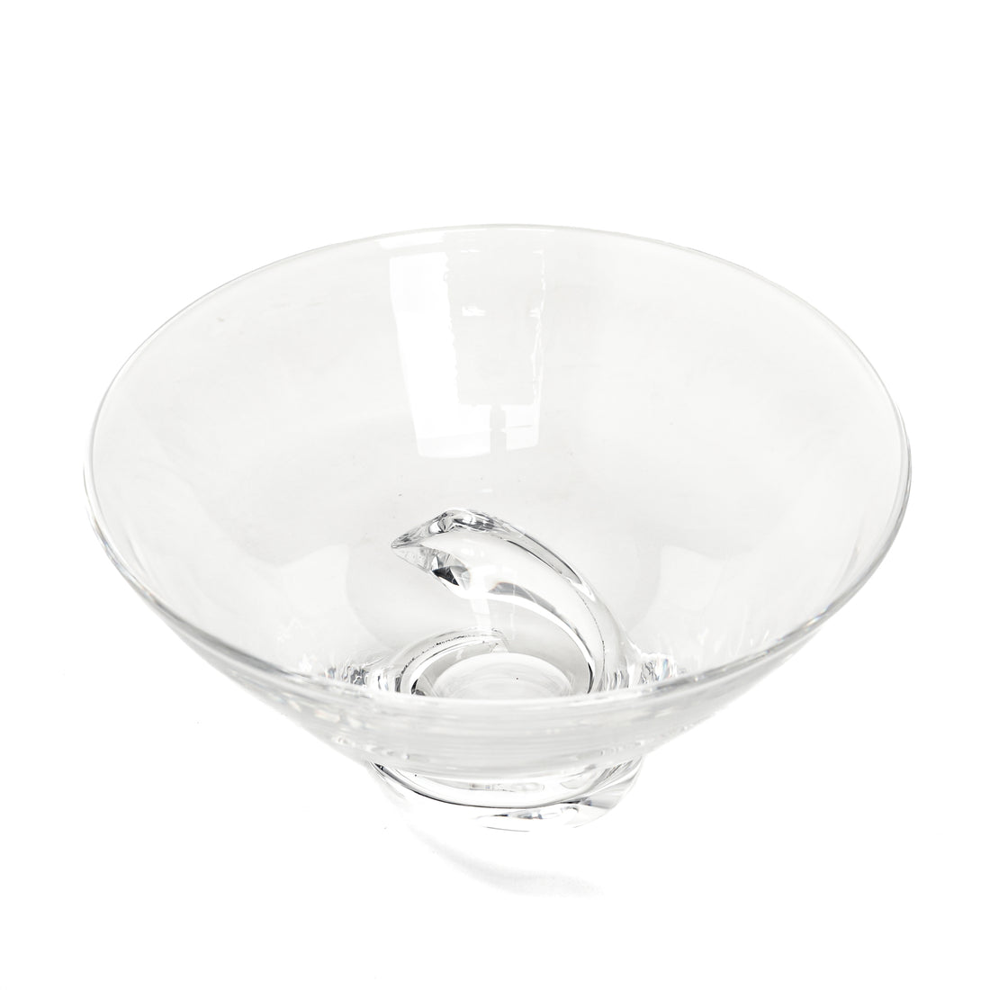 STEUBEN Donald Pollard SPIRAL Bowl