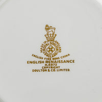ROYAL DOULTON English Renaissance H4972 Soup Plates Set of 8