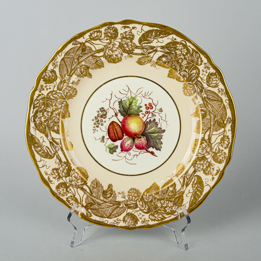 COPELAND SPODE For TIFFANY & CO R9553C M.Edge Fruit Dinner Plates