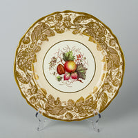 COPELAND SPODE For TIFFANY & CO R9553C M.Edge Fruit Dinner Plates