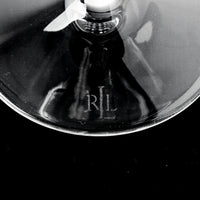 RALPH LAUREN Royalton Crystal Iced Tea Glasses Set Of 5